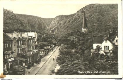 Thale Harz Thale Hubertusstrasse x 1955