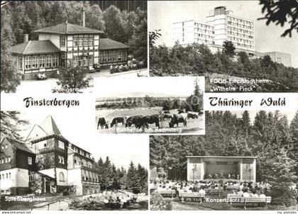 Finsterbergen Steigermuehle FDGB Erholungsheim Wilhelm Pieck Spiessberghaus Konz