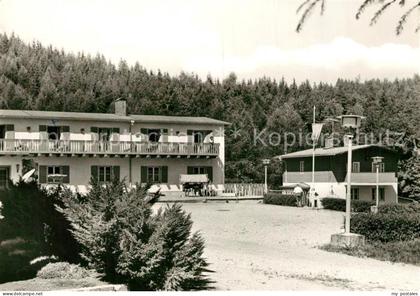 Frankenhain Thueringen Ferienheim VEB Braunkohlekombinat Geiseltal