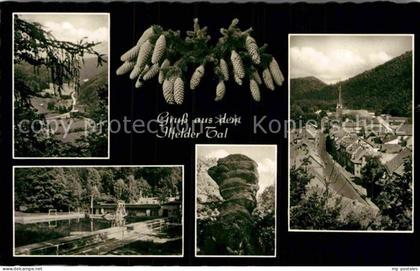 Ilfeld Suedharz Teilansicht Fels