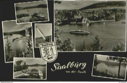 Saalburg-Ebersdorf Saalburg a. d. Saale  ungelaufen ca. 1965