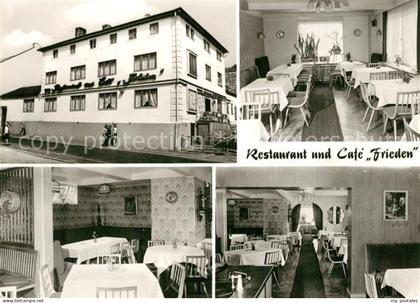 Schweina Bad Liebenstein Restaurant und Cafe Frieden Gastraeume