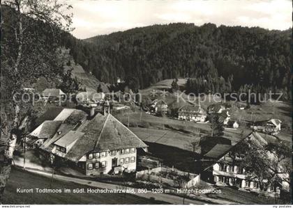 Todtmoos Schwarzwald BW OT Hinter Todtmoos