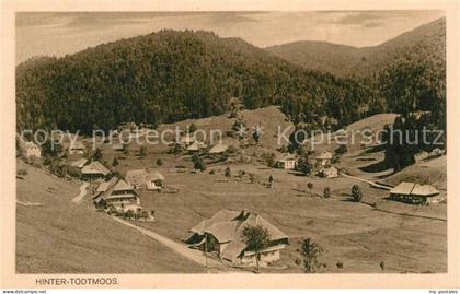 Todtmoos Schwarzwald BW Teilansicht Hinter Todtmoos