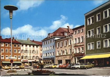 Traunstein Oberbayern Stadtplatz