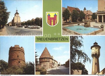 Treuenbrietzen Rathaus Sabinchenbrunnen Pulverturm Wasserturm
