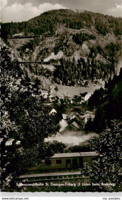 Triberg Schwarzwaldbahn St. Georgen-Triberg