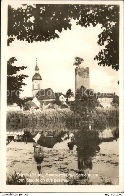 Triptis Kirche mit Schlossturm