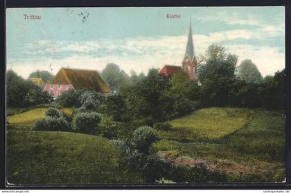 AK Trittau, Blick zur Kirche