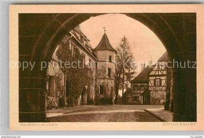 Bebenhausen Tuebingen Schlosshof