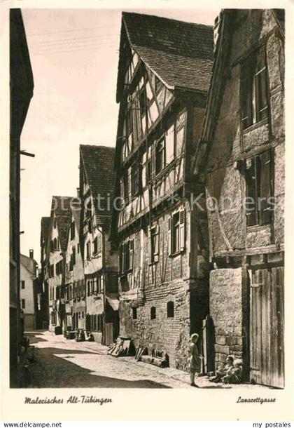 TueBINGEN BW Malerisches Alt Tuebingen Lazarettgasse