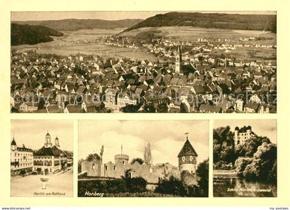 Tuttlingen Rathaus Panorama Schloss Muehlheim Hanberg