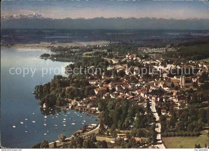 Tutzing Zugspitze Luftaufnahme