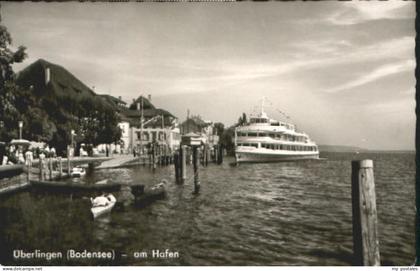 ueberlingen Bodensee ueberlingen Hafen x 1960