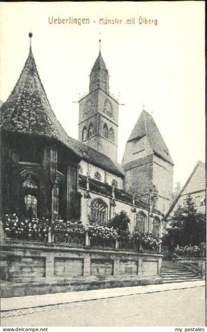 ueberlingen Bodensee ueberlingen Muenster ungelaufen ca. 1910