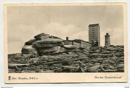 AK 154278 GERMANY - Brocken - An der Teufelskanzel