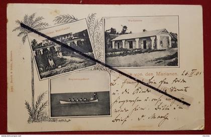 CPA - Allemagne - Gruss von den Marianen -