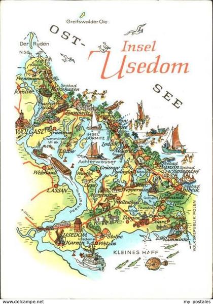 Usedom Mecklenburg-Vorpommern Insel Usedom