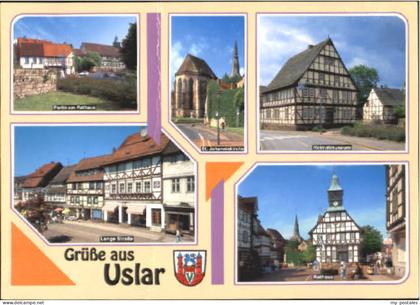 Uslar Solling Uslar Rathaus Kirche Museum Lange Strasse x 2001