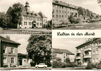 Velten Rathaus Poststrasse Bahnhof Wohnsiedlung