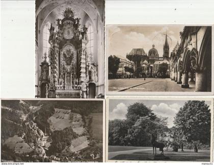 ALLEMAGNE - Lot de 25 CPSM