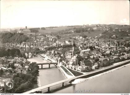Vilshofen Donau Fliegeraufnahme