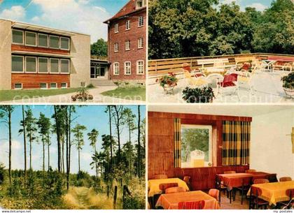 Vreden Alten und Pflegeheim Haus Fruechting Terrasse Waldpartie