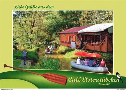 Beutersitz Uebigau-Wahrenbrueck Brandenburg Café-Elsterstuebchen Fluss Elster Bo