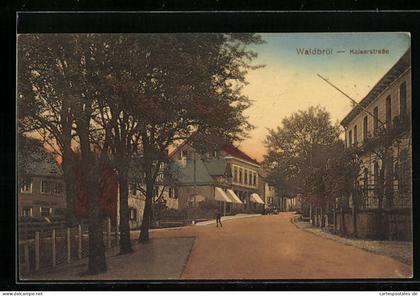 AK Waldbröl, Ansicht Kaiserstrasse