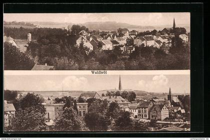 AK Waldbröl, Teilansichten der Ortschaft