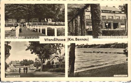 Wandlitz See Prenzlauer Strasse Restaurant Bahnhof