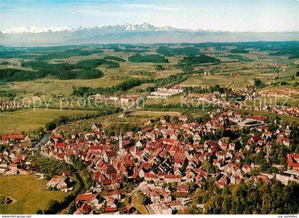 Wangen Allgaeu Fliegeraufnahme