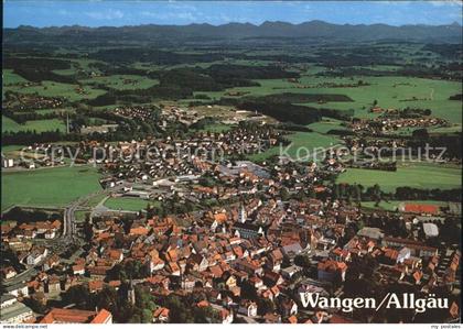 Wangen Allgaeu Fliegeraufnahme