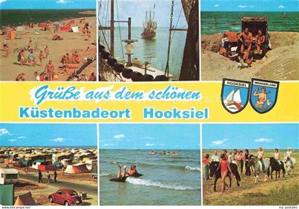 Hooksiel Nordseebad Wangerland Friesland Niedersachsen Strandpartien Camping Fis