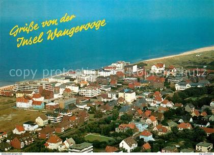 Wangerooge Nordseebad Fliegeraufnahme