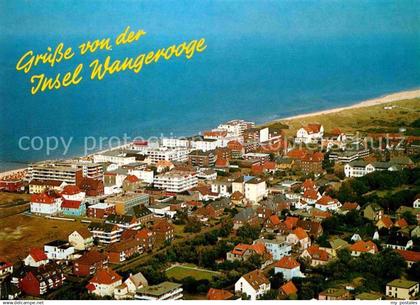 Wangerooge Nordseebad Fliegeraufnahme