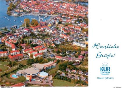 Waren Mueritz Kurzentrum Fliegeraufnahme