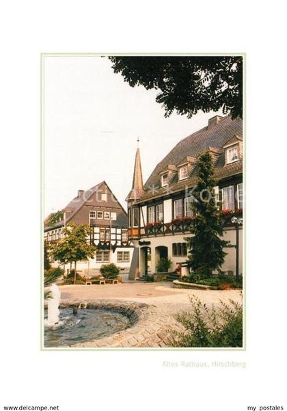 Warstein Brunnen Fachwerkhaus