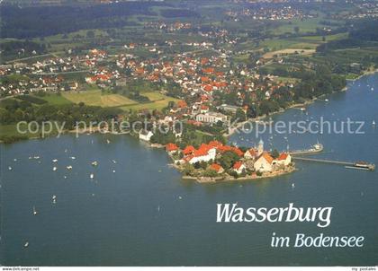 Wasserburg Bodensee Fliegeraufnahme