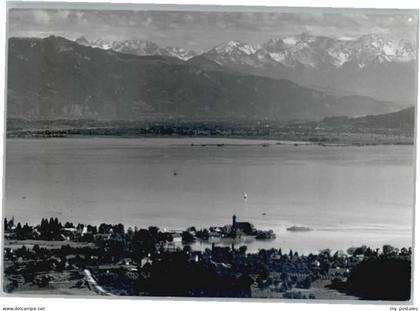 Wasserburg Bodensee Wasserburg  [handschriftlich] Fliegeraufnahme