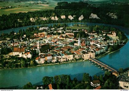 Wasserburg Inn Fliegeraufnahme