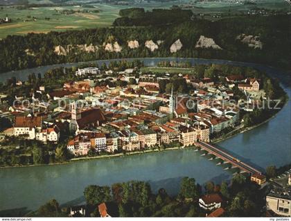 Wasserburg Inn Fliegeraufnahme