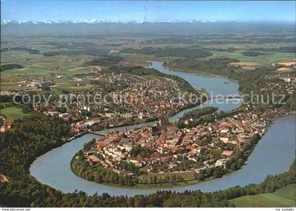 Wasserburg Inn Fliegeraufnahme