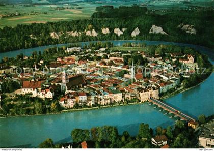 Wasserburg Inn Fliegeraufnahme