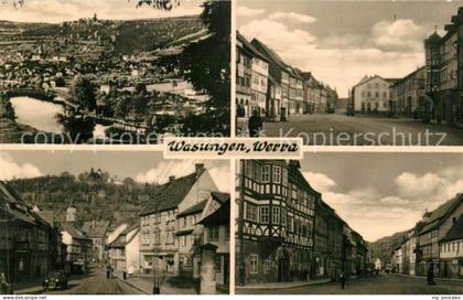 Wasungen Gesamtansicht Teilansichten Innenstadt