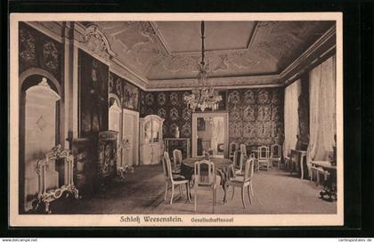 AK Weesenstein, Schloss, Gesellschaftssaal