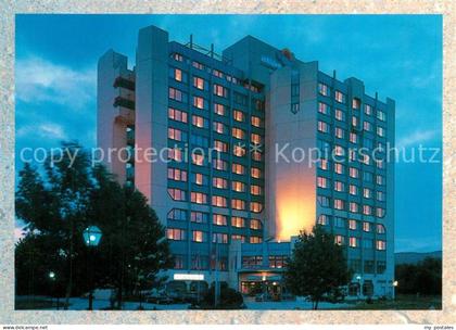 Weil am Rhein Atlas Hotel Nachtaufnahme