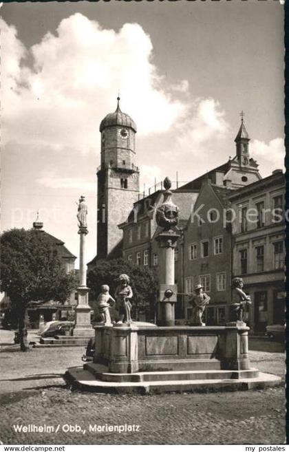 Weilheim Oberbayern Marienplatz