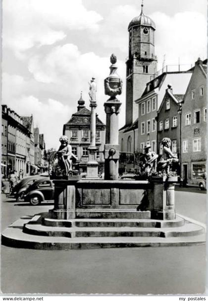 Weilheim Oberbayern Marktbrunnen