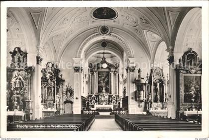 Weilheim Oberbayern Stadtpfarrkirche